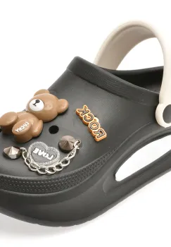 Papuci GRYXX negri, 258, din pvc imagine