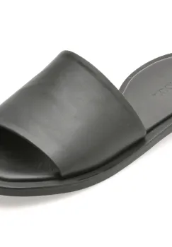 Papuci GRYXX negri, 4266501, din piele naturala imagine