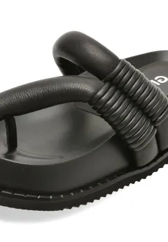 Papuci GRYXX negri, 67310, din piele naturala imagine