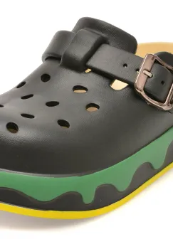 Papuci GRYXX negri, A196, din pvc imagine