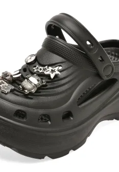 Papuci GRYXX negri, HLJ2510, din pvc imagine