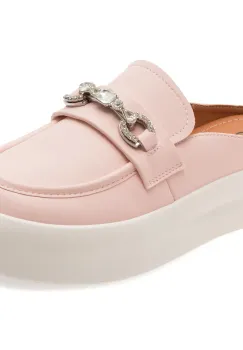 Papuci GRYXX roz, F272, din piele naturala imagine