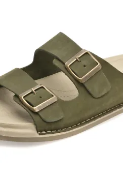 Papuci GRYXX verzi, UZ251, din nabuc imagine