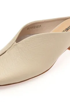 Papuci IMAGE bej, 1720, din piele naturala imagine