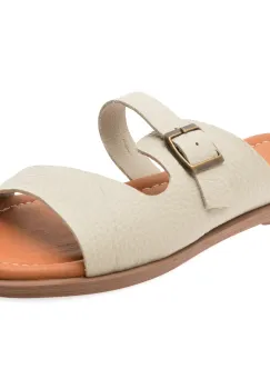 Papuci OZIYS gri, 151, din piele naturala imagine