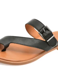 Papuci SANDRA FONTAN negri, 303057, din piele naturala imagine