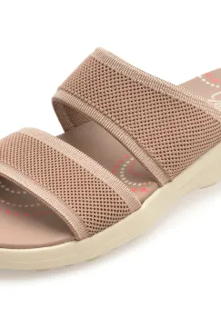 Papuci SKECHERS maro, 163559, din material textil imagine