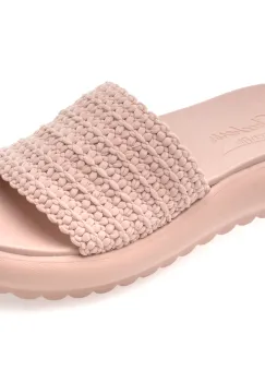 Papuci SKECHERS roz, 119789, din material textil imagine
