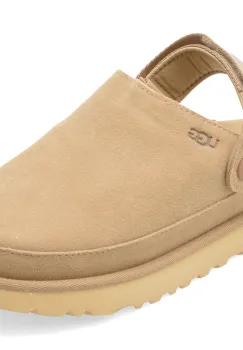 Papuci UGG gri, GOLDEN STAR CLOG, din piele intoarsa imagine