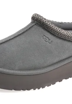 Papuci UGG gri, TAZZ II, din piele intoarsa imagine