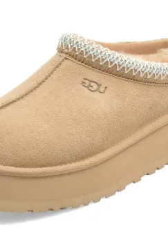 Papuci UGG gri, TAZZ II, din piele intoarsa imagine