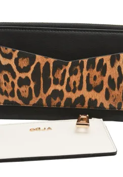 Portofel ALDO negru, ESAI 007, din piele ecologica imagine