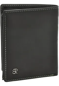 Portofel RENATO BALESTRA negru, 1930RB, din piele naturala imagine