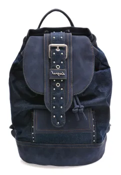 Rucsac DESIGUAL bleumarin, WAKD06, din material textil imagine