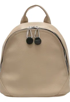 Rucsac FLAVIA PASSINI bej, 7076, din piele ecologica imagine