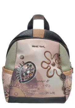 Rucsac GRYXX multicolor, J101E, din piele ecologica imagine