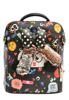 Rucsac GRYXX negru, 2742, din piele ecologica imagine