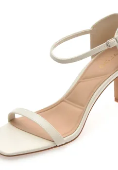 Sandale ALDO albe, PARAGON 121, din piele ecologica imagine
