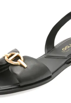 Sandale ALDO negre, GOASSI 001, din piele ecologica imagine