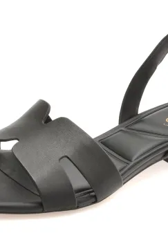 Sandale ALDO negre, JAVAMANNON 001, din piele naturala imagine