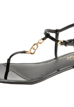 Sandale ALDO negre, LORENZA 001, din piele ecologica imagine