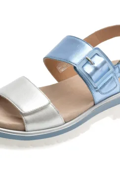 Sandale ARA albastre, 21003, din piele naturala imagine