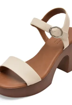 Sandale CALL IT SPRING albe, 13805821, din piele ecologica imagine