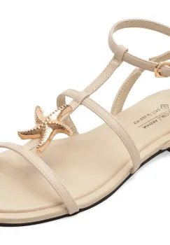 Sandale CALL IT SPRING albe, 14275748, din piele ecologica imagine