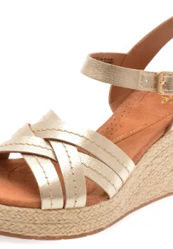 Sandale CLARKS argintii, SABISTR, din piele naturala imagine