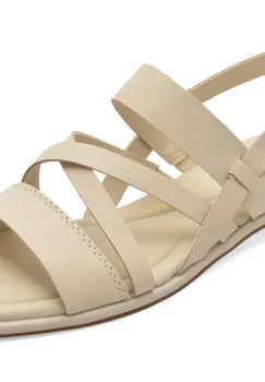 Sandale CLARKS bej, ARIANY STRAP, din piele naturala imagine