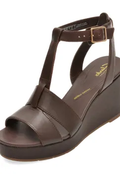 Sandale CLARKS maro, SABINA HOPE, din piele naturala imagine