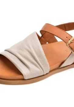 Sandale CORASOL gri, 302623, din piele naturala imagine
