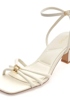 Sandale elegante ALDO albe, 13966784, din piele naturala imagine