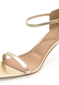 Sandale elegante ALDO aurii, 13967805, din piele ecologica imagine