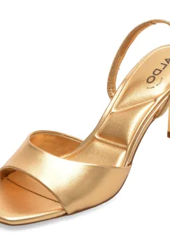 Sandale elegante ALDO aurii, 14295887, din piele ecologica imagine