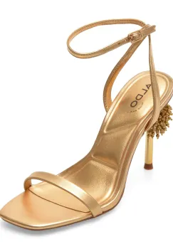 Sandale elegante ALDO aurii, 14377041, din piele ecologica imagine