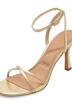 Sandale elegante ALDO aurii, MARBELA 741, din piele ecologica imagine