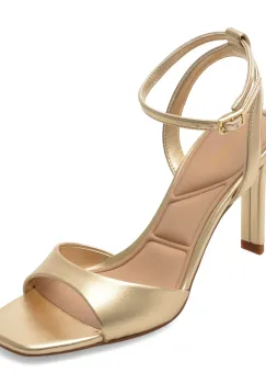 Sandale elegante ALDO aurii, SAKE 711, din piele ecologica imagine