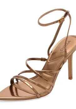 Sandale elegante ALDO bronz, SOLANIA 222, din piele ecologica imagine