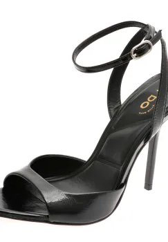 Sandale elegante ALDO negre, FOREVER MORE 001, din piele naturala imagine