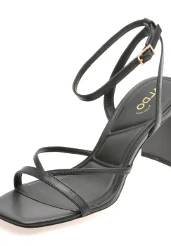 Sandale elegante ALDO negre, STELLARE 007, din piele naturala imagine