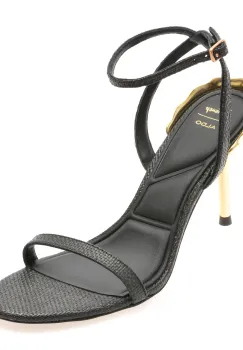 Sandale elegante ALDO negre, URSULAHEEL 001, din material textil imagine