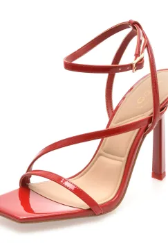 Sandale elegante ALDO rosii, SCINTILLA 600, din piele ecologica lacuita imagine