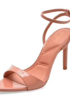 Sandale elegante ALDO roz, 14298717, din piele ecologica lacuita imagine
