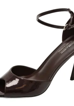 Sandale elegante CALL IT SPRING visinii, JULIIA 605, din piele ecologica lacuita imagine