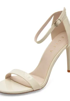 Sandale elegante EPICA albe, 551, din piele ecologica imagine
