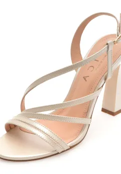 Sandale elegante EPICA bej, 1007835, din piele naturala imagine