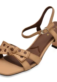 Sandale elegante EPICA bej, 505, din piele naturala imagine