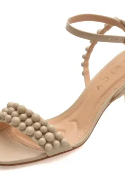 Sandale elegante EPICA nude, 2541001, din piele naturala imagine
