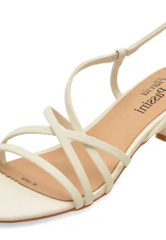 Sandale elegante FLAVIA PASSINI albe, 26261, din piele ecologica imagine